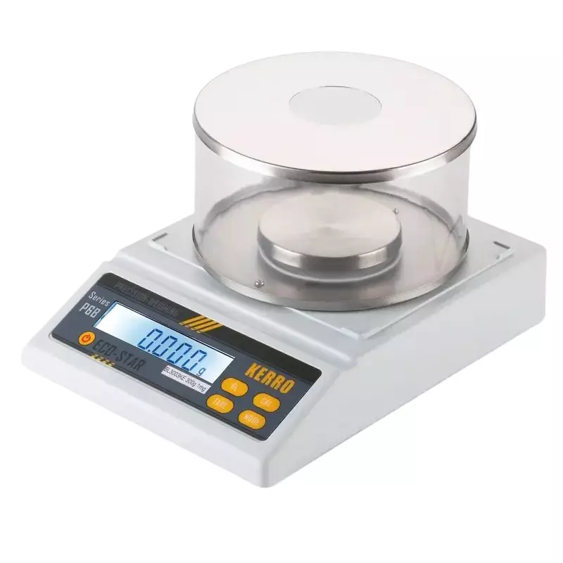 KERRO BL-P6B Series Precision Weighing Balance 300 g/0.001 g Φ90 mm Platform Size White Back Light, BL-P6B/3003