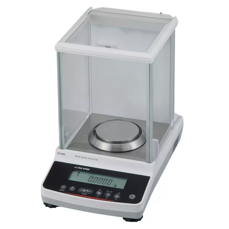 AS ONE Analytical Balance with English Translation Set AC 100 V 50/60 Hz, ITX120R