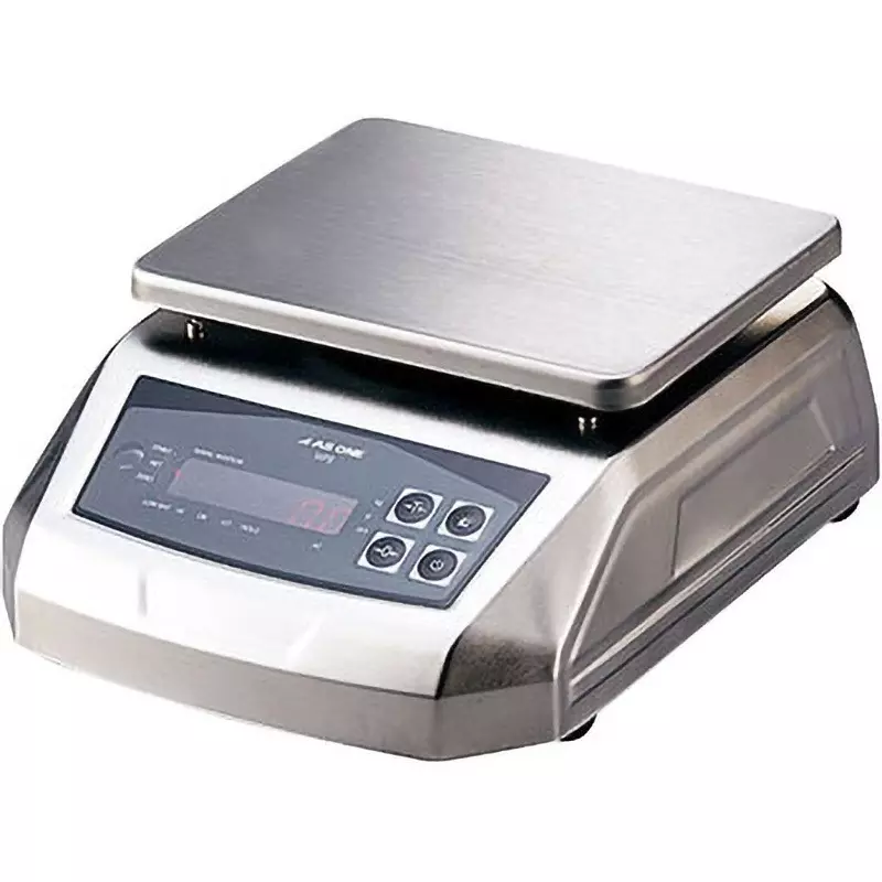 AS ONE Electronic Balance 225x185 mm 3000 Kg Max Capacity, WPB3K01