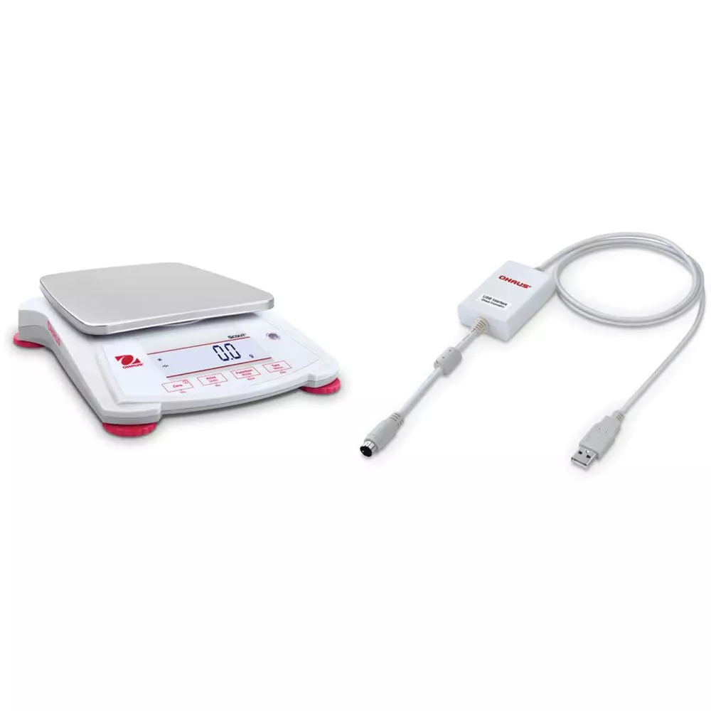 OHAUS Portable Balance 620 g Maximum Capacity, SPX621JP+30268984