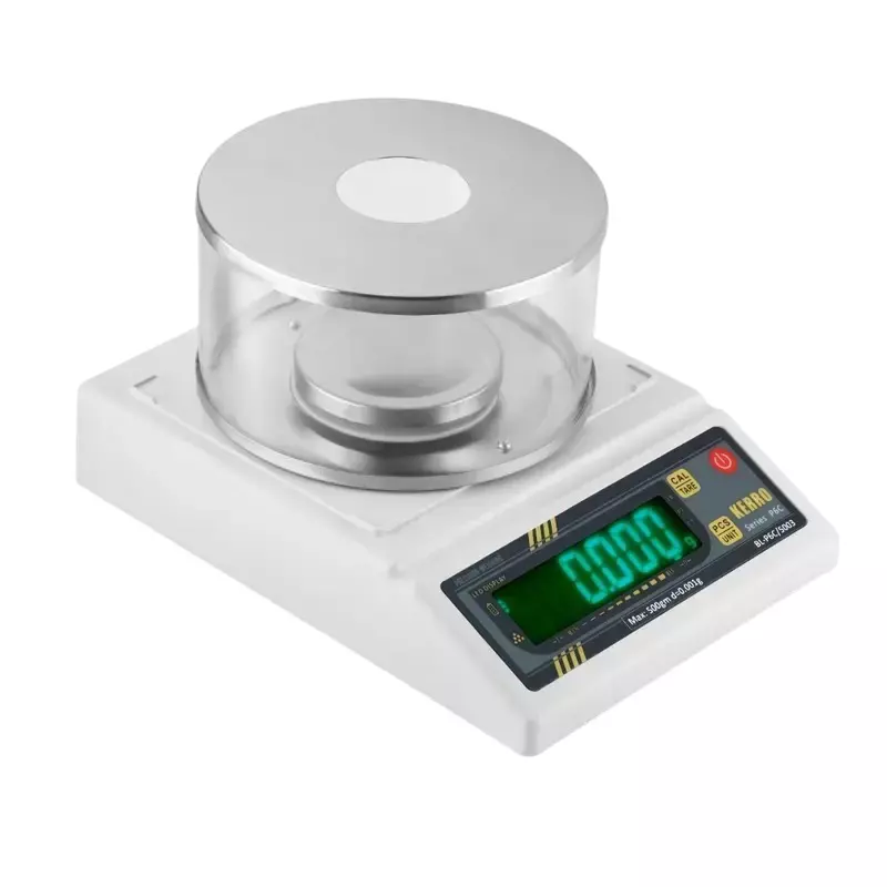 KERRO P6C Series Precision Weighing Balance 500 g/0.001 g Φ90 mm Platform Size, P6C/5003