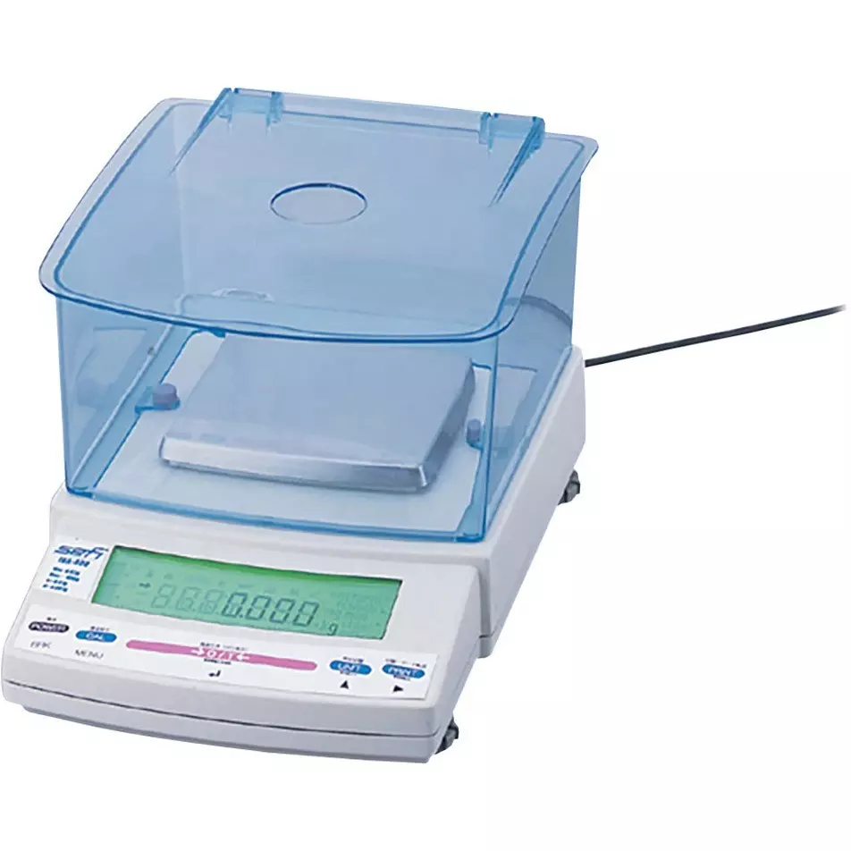 AS ONE Electronic Balance Sefi Wide Range Type IB Series Digital Square 600 g Max. Capacity, IBW-600