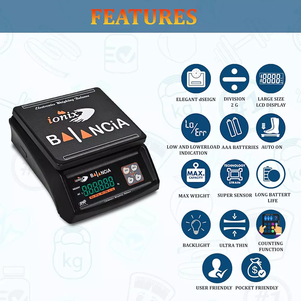 Ionix 30 Kg Weight Machine 