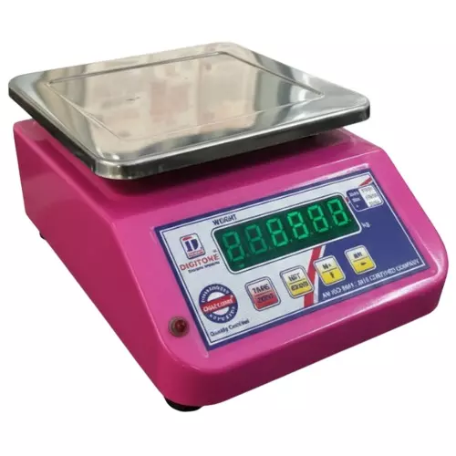 DIGITONE Table Top Weighing Scale Magenta 10 Kg Weighing Capacity 0.2 g Accuracy