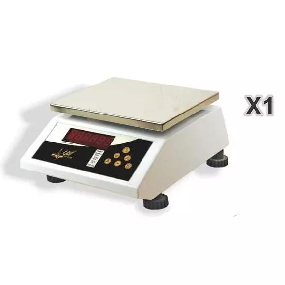 gill-5-kg-capacity-table-top-weighing-scale-with-0205-g-accuracy-and-160-mm-x-190-mm-stainless-steel-pan-g-tts-x-ss-5