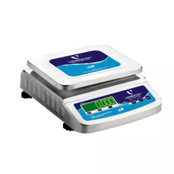 Videocon Digital Weighing Scale 20 Kg Weight Capacity SS 175x225 mm Pan Size, TT-DS-V20