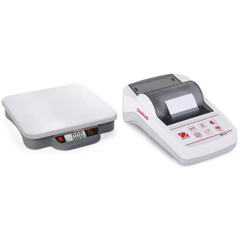 OHAUS Platform Scale 20 Kg Maximum Capacity 280x316 mm Platform Size, i-C12P20JP+SF40A