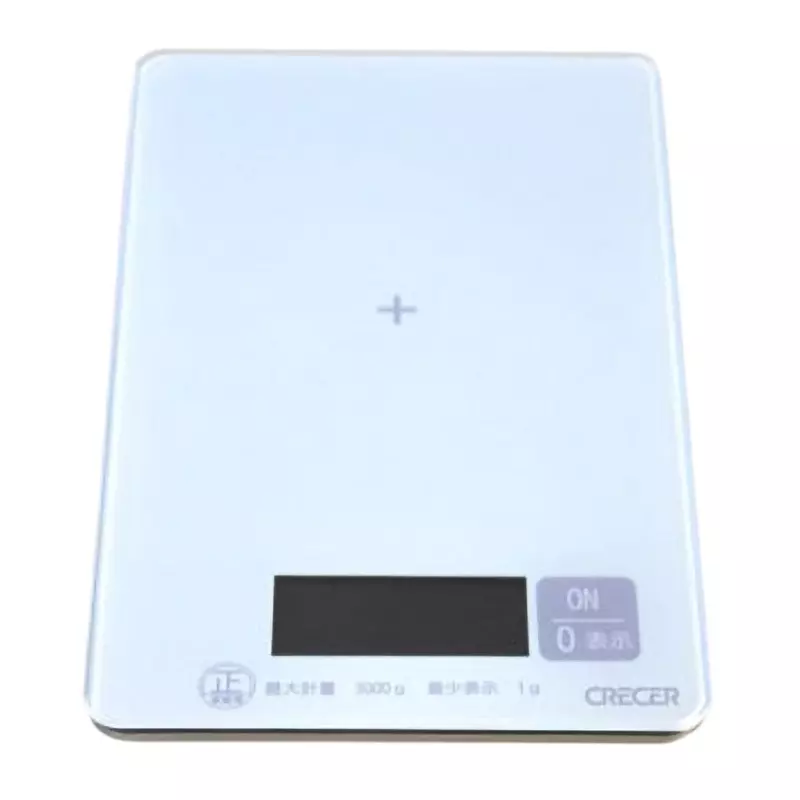 CRECER Digital Scale g Unit of Weighing 3000 g Maximum Measurement 2 xAAA batteries Suitable Battery, CK-010W