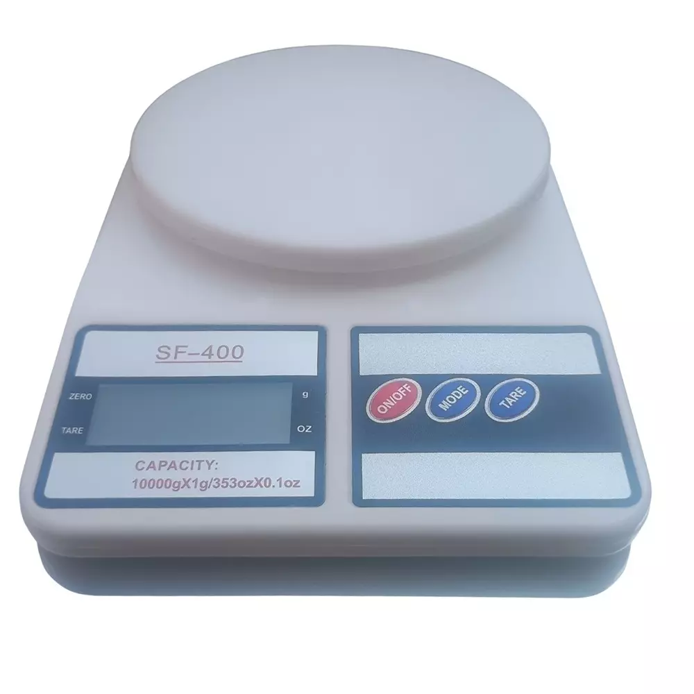 BMD Technologies Digital Kitchen Weighing Machine 10 Kg Capacity Plastic Body Փ140 mm, BMD/20261002