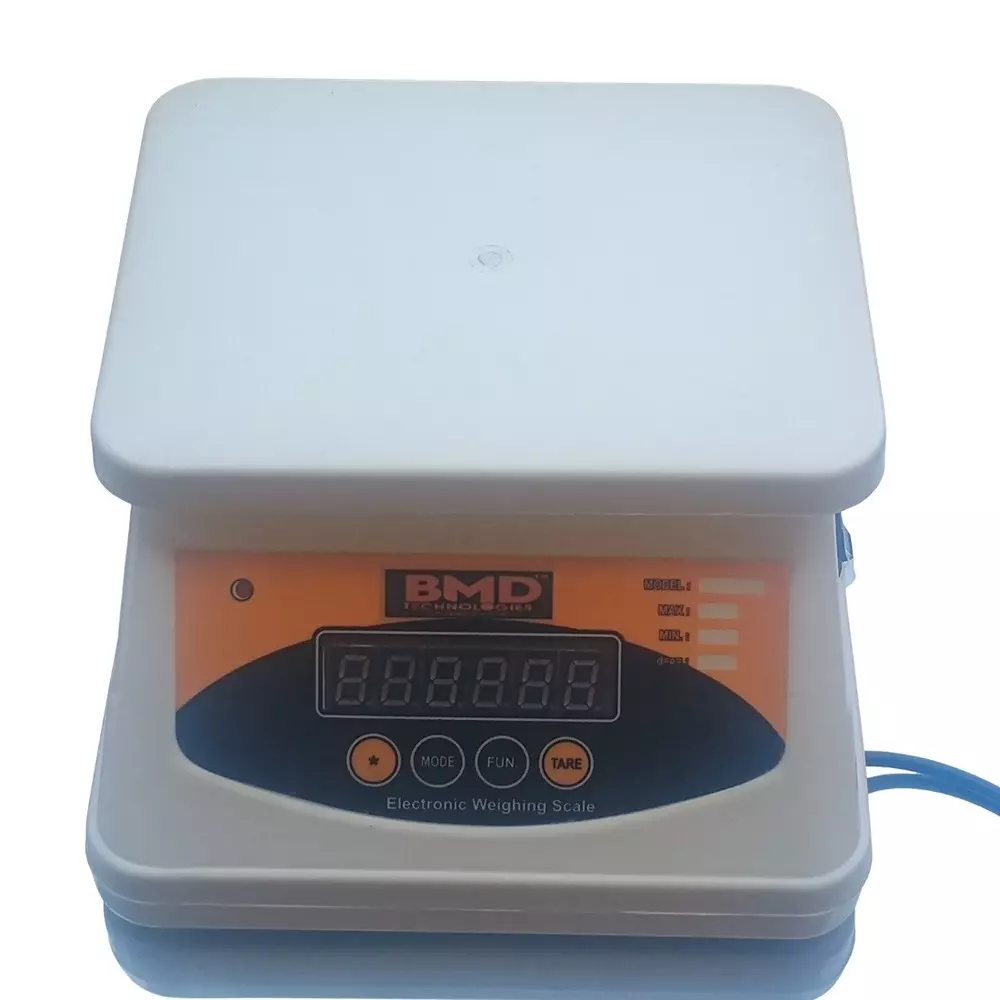 BMD Technologies Counter Weighing Machine 30 Kg Capacity Plastic Body 220x170 mm, BMD/20261001