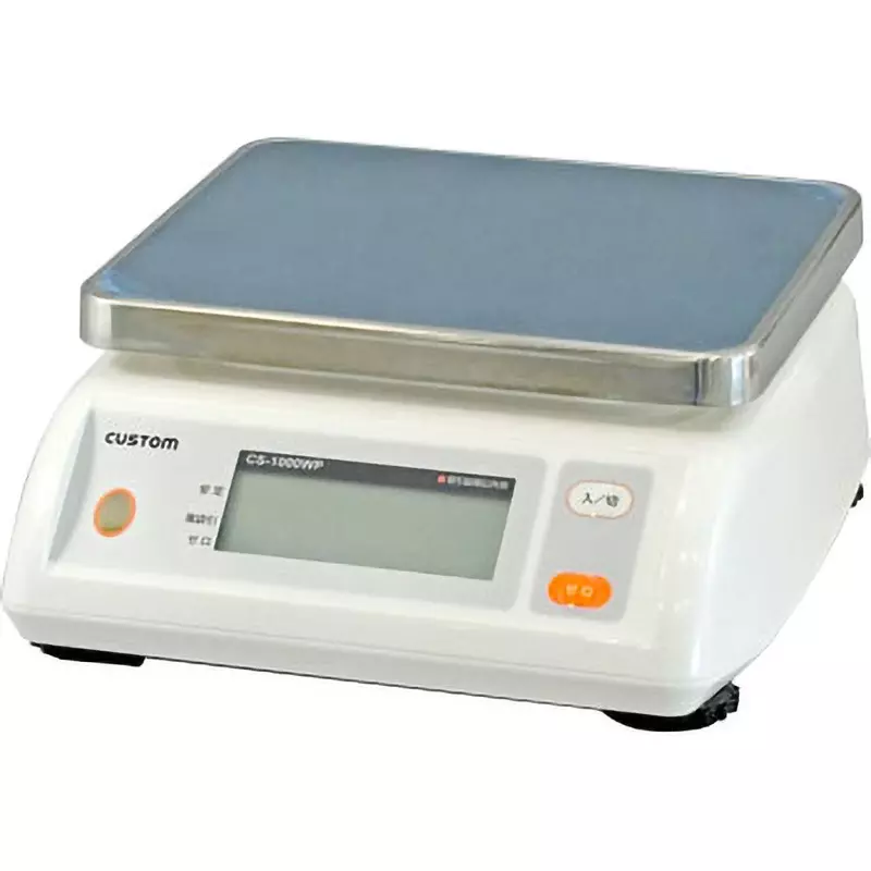 CUSTOM Digital Waterproof Scales - Accuracy 1 Kg Maximum Capacity 0 to +40 ℃ Operating Temperature Range, CS-1000WP