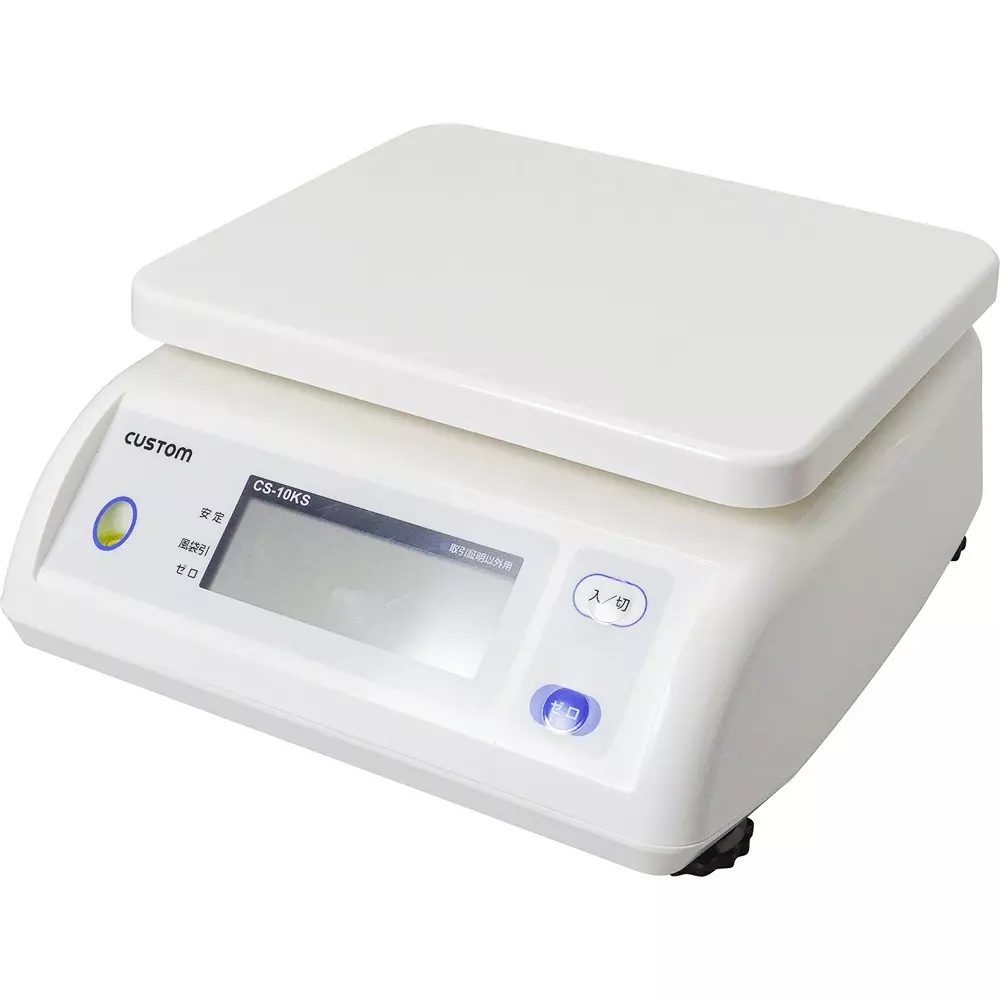 CUSTOM Waterproof Digital Scale Instruction manual Included Components - Accuracy 10 Kg Maximum Capacity, CS-10KS