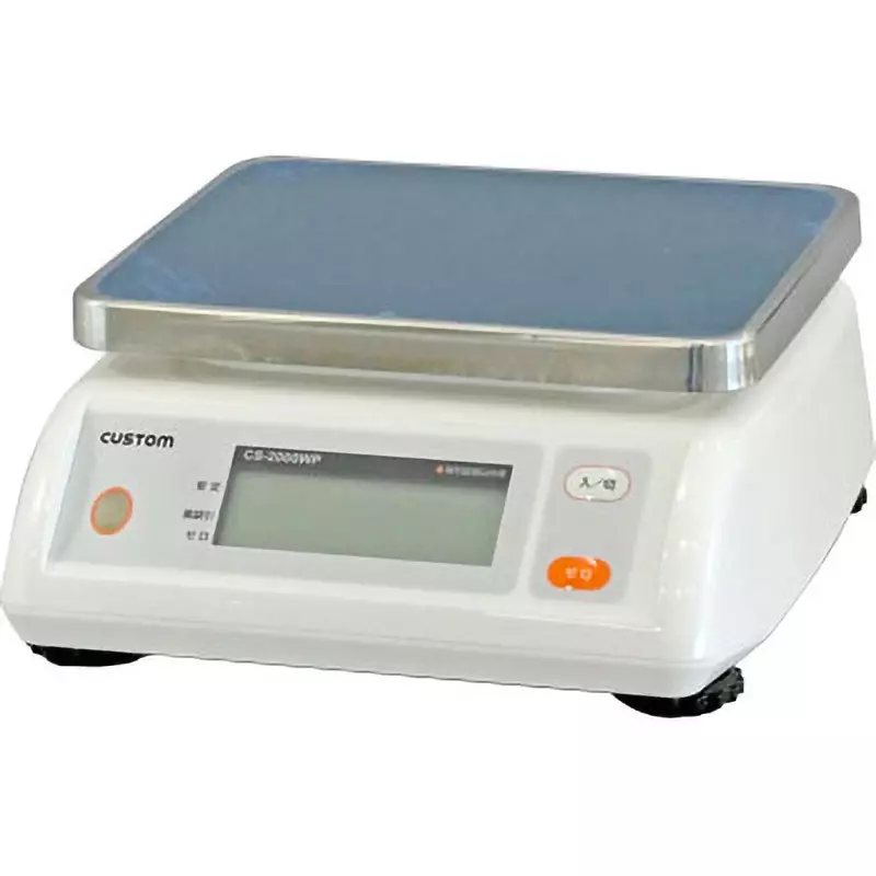 CUSTOM Digital Waterproof Scales - Accuracy 2 Kg Maximum Capacity 0 to +40 ℃ Operating Temperature Range, CS-2000WP