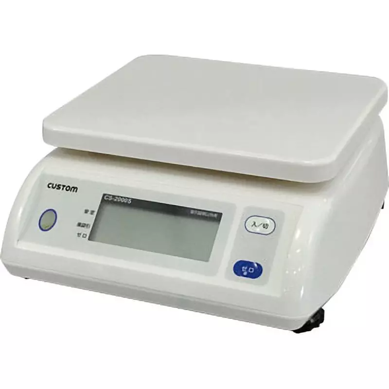 CUSTOM Waterproof Digital Scale Instruction manual Included Components - Accuracy 2 Kg Maximum Capacity, CS-2000S