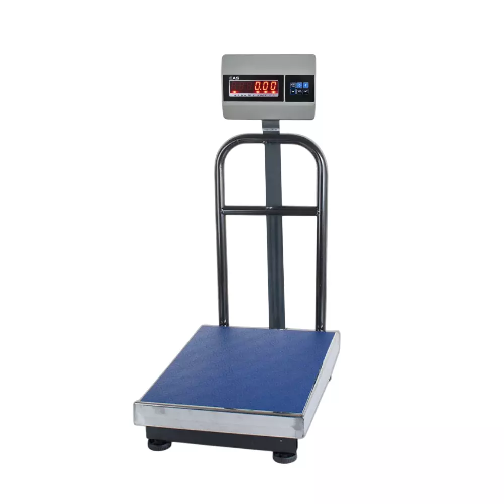 CAS Electronic Platform Weighing Scale Stainless Steel 150 Kg Weighing Capacity 10 g Accuracy