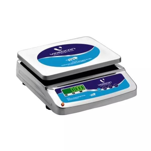 Videocon Digital Weighing Scale 30 Kg Weight Capacity SS 250x300 mm Pan Size, TT-DS-SS-30