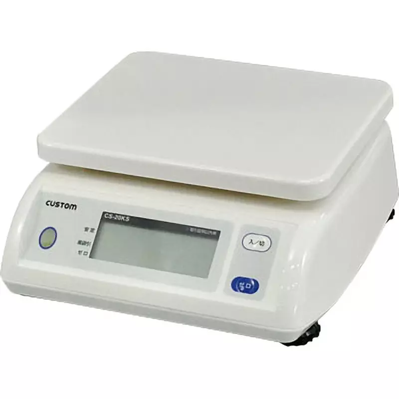 CUSTOM Waterproof Digital Scale Instruction manual Included Components - Accuracy 20 Kg Maximum Capacity, CS-20KS