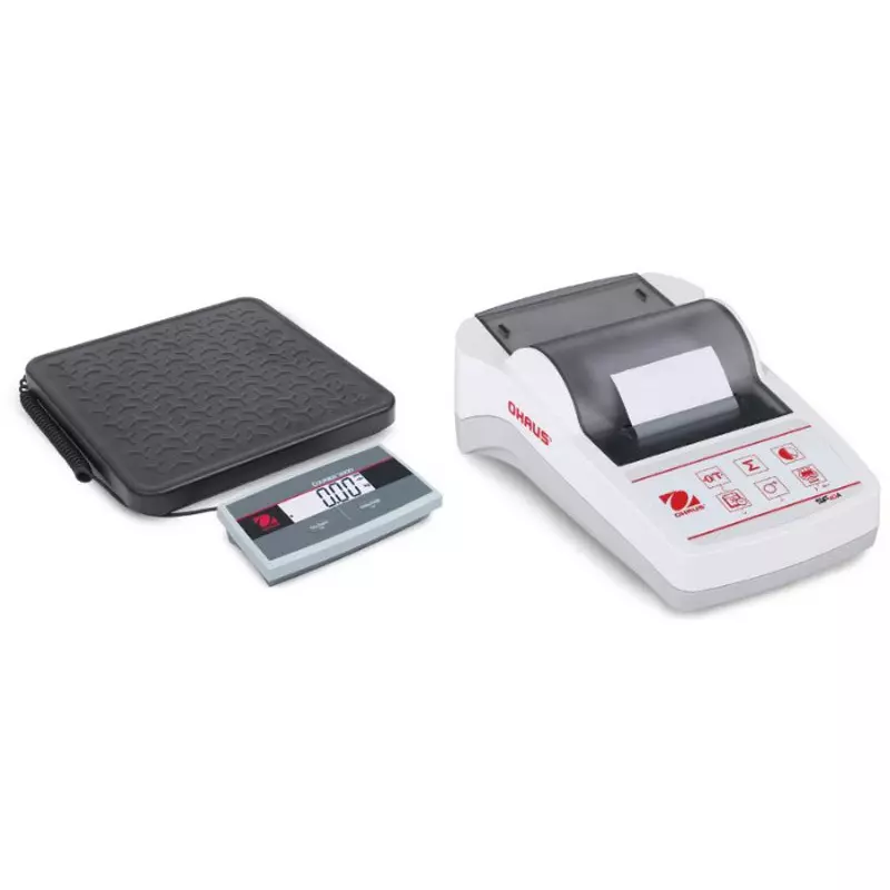 OHAUS Platform Scale 75 Kg Maximum Capacity 319x329 mm Platform Size, i-C31M75RJP+SF40A