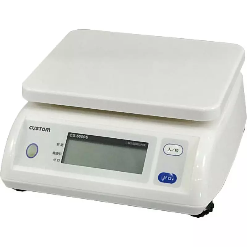 CUSTOM Waterproof Digital Scale Instruction manual Included Components - Accuracy 5 Kg Maximum Capacity, CS-5000S