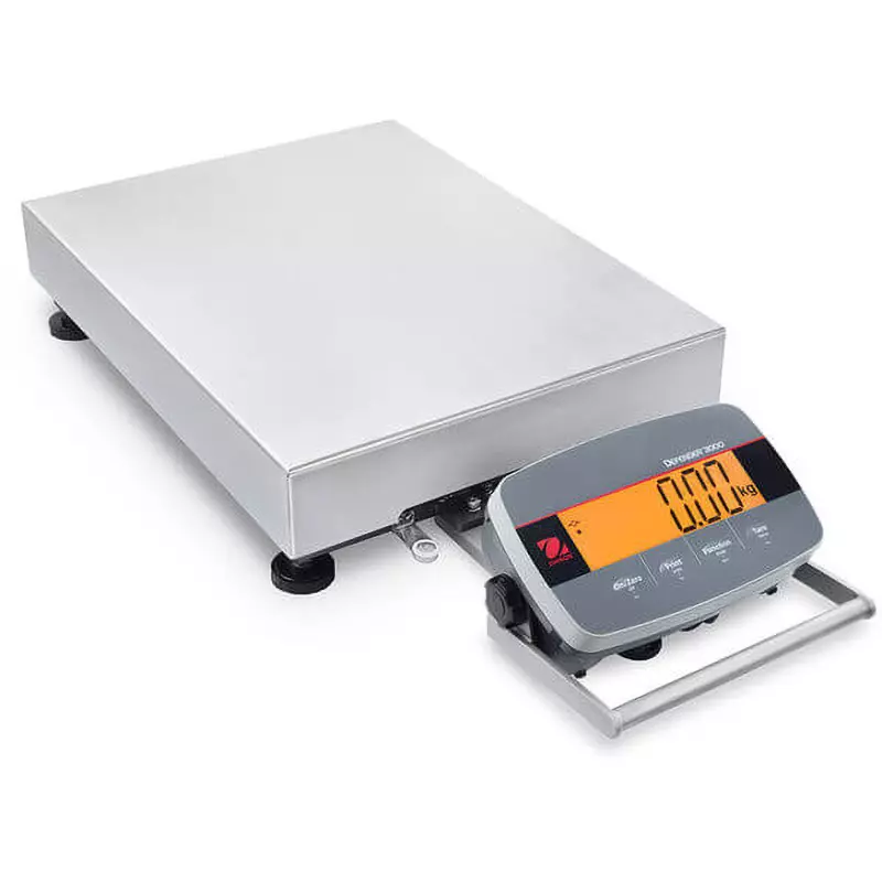 OHAUS Platform Scale (Maximum) 150 Kg Maximum Capacity Platform: 550x420 mm Platform Size, I-D33P150B1L5JP