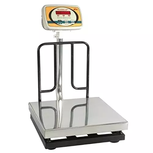 Goldtech Digital Bench Weighing Scale 50 Kg Max. Weight Capacity 7-Digit LED Display