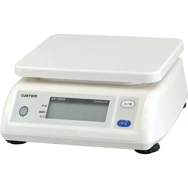 CUSTOM Waterproof Digital Scale Instruction manual Included Components - Accuracy 1 Kg Maximum Capacity, CS-1000S