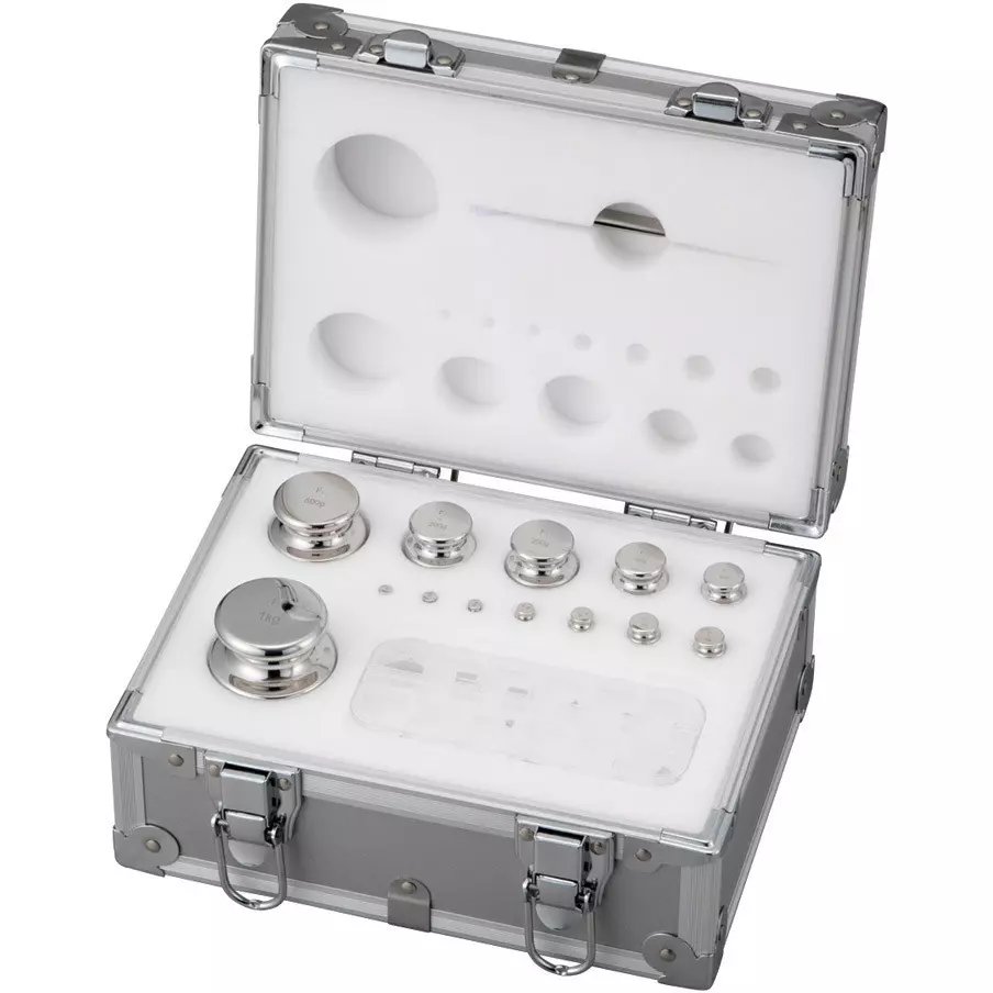 AS ONE Weight Set WS1F Series Cylindrical Type, WS1F1K