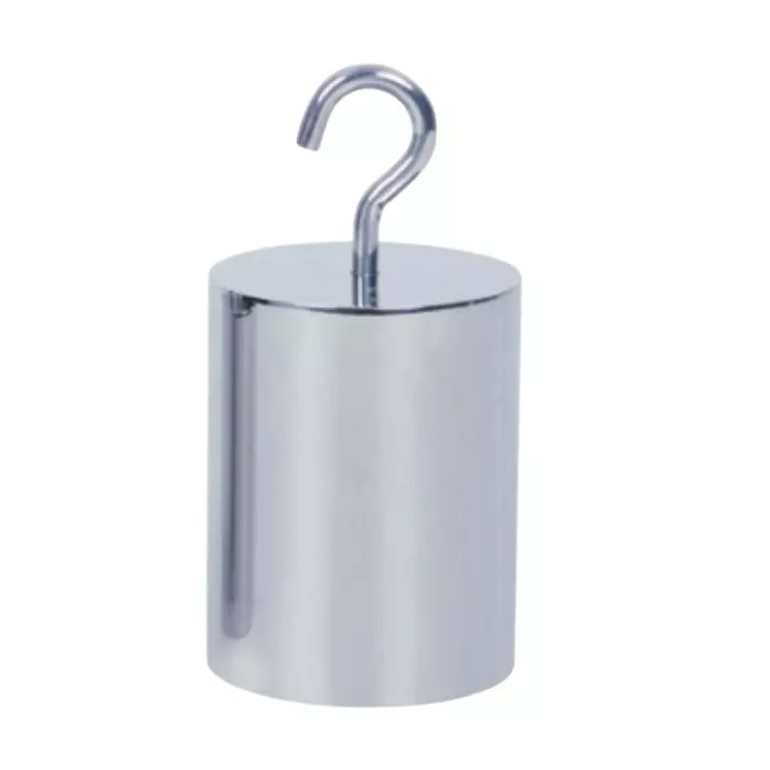 Insize F1 Class Stainless Steel 2.04 Kg Single Hook Weight 0.1 mg Resolution, 8914-20NF1