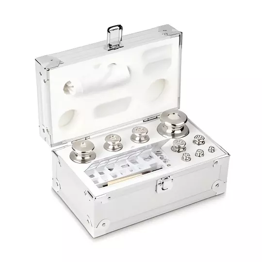 ACZET Standard Calibration Weight Set OIML R111 Standard, 1 g to 5 Kg, E1 Class