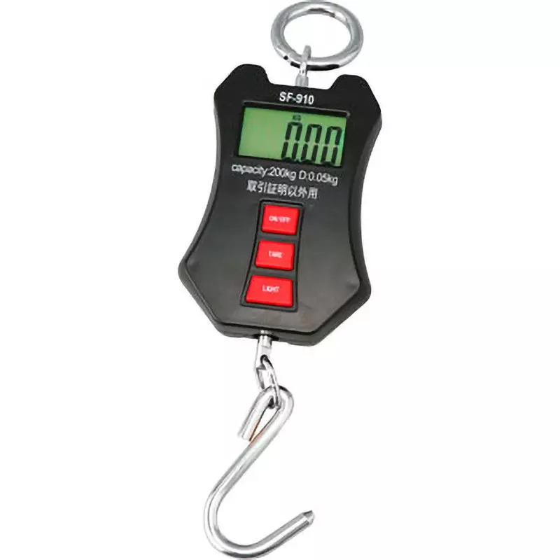 MonotaRO Digital Hanging Scale Resin 0.15 to 200 Kg Maximum Capacity, 10931105