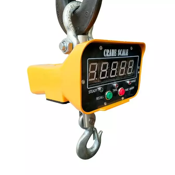 GENERIC 5 Ton Crane Scale with Digital LED Display and Battery Powered for Construction Sites & Noval Docks