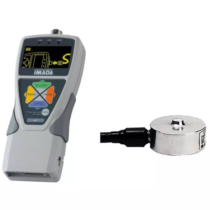 Imada Compression Load Cell 500 N Maximum Range, eLC-500N