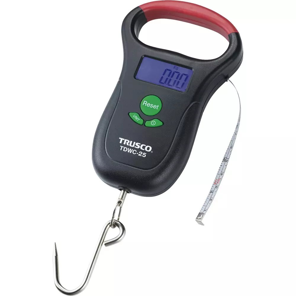 Trusco Hanging Scales 2 x AAA batteries (sold separately) Power Supply IPX4 Protection Class 0.05 Kg Minimum, TDWC-25