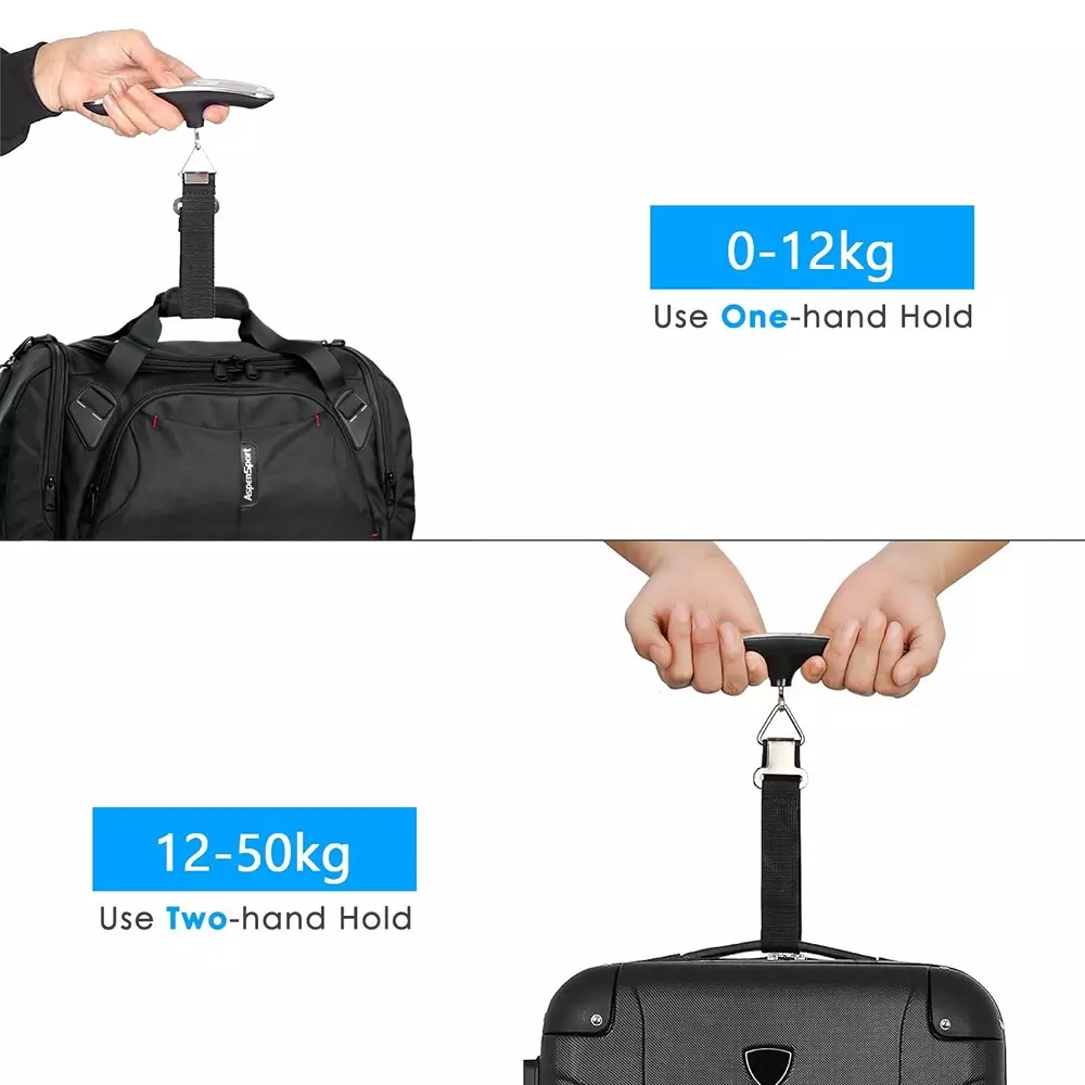 Themisto Digital Luggage Scale ‎Stainless Steel, TH-WS10
