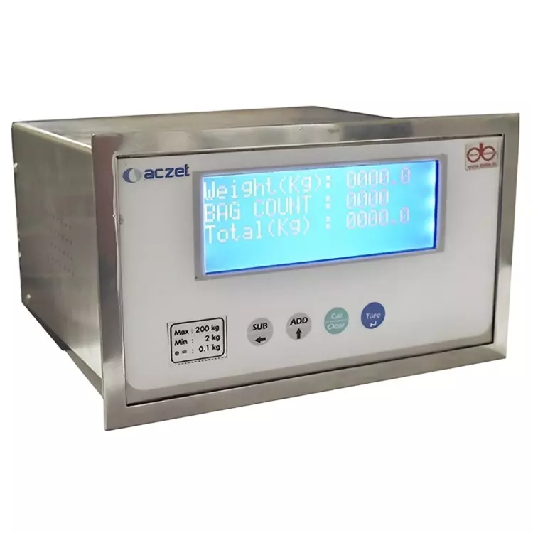 ACZET Airport Baggage Scale Indicator LED Display Plastic, Metal Body for Airports, CTG 300 4LABS