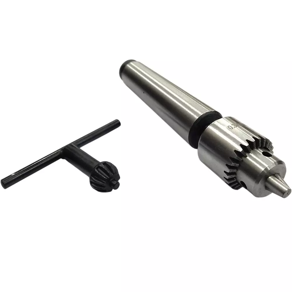 Assorts Arbor Alloy Steel MT2 Shank M10x1.5 Drawbar Style Thread 0.3-4 mm Chuck Capacity with Allen Key
