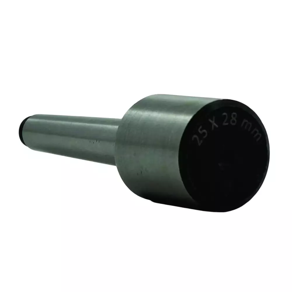 Assorts Soft Blank End Arbor Cast Iron, & Steel 25x28 mm Size MT1 Morse Taper Threaded Type