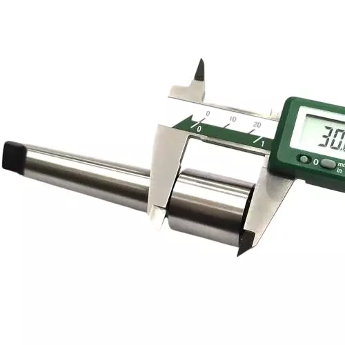 A.D INTERNATIONAL Soft Machinable Blank End Arbor Drawbar, MT2 Shank Teng Style and 28x30 mm Stub for Mill, Lathe, Drill, 20-BA-101