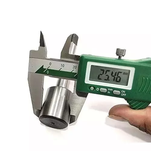 Buyohlic International Soft Machinable Blank End Arbor Drawbar, MT1 Shank Teng Style and 25x28 mm Stub for Mill, Lathe, Drill, 20-BA-101