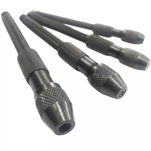 A.D INTERNATIONAL Pin Chuck Collet Vice 0-4 mm Metric Capacity and Tool Steel Body, SK-XEV2-OUXG (Set of 4)