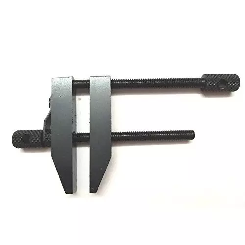 A.D INTERNATIONAL Tool Maker Parallel Clamp Size 2 inch (50 mm) with Epoxy Black Finish Tool Steel Body, 0D-DU9C-87D9
