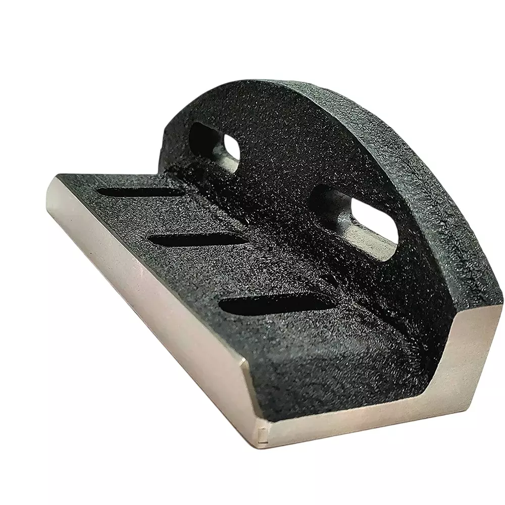 A.D INTERNATIONAL Slotted Slim Angle Plate Cast Iron and Size 150 x 58 x 58 mm for Lathes Including Myford & ML7 Series, 5Z-ALGO-9R07