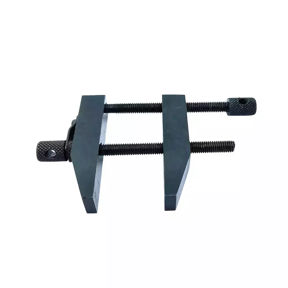A.D INTERNATIONAL Tool Maker Parallel Clamp Size 2.5 inch (63.5 mm) with Epoxy Black Finish Tool Steel Body, HV-7Z9O-PRXE (Pack of 3)
