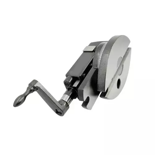 Buyohlic International Milling Vice with Swivel Base 2 inch (50 mm) Jaw Width and Hardened Tool Steel Jaws, J1-YM5A-E58V