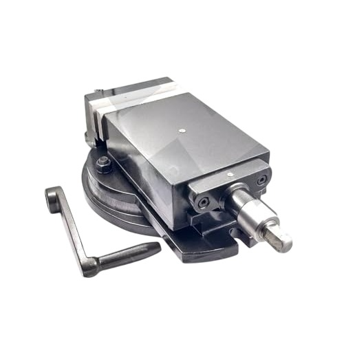 A.D INTERNATIONAL Precision Milling Vice 360° Swivel Base with Cast Iron Body and 6 inch (150 mm) Jaw Width, JJ-EOQ2-3595