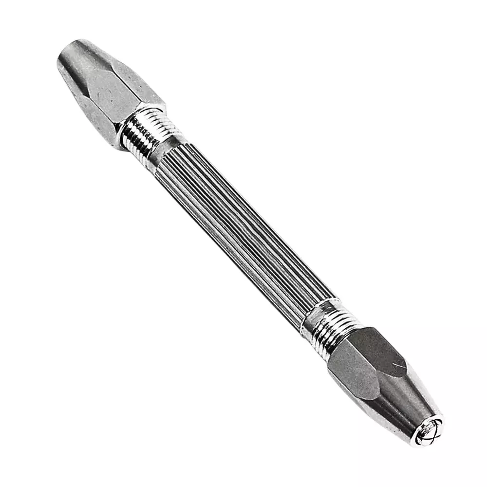 A.D INTERNATIONAL Double Sided Pin Vice with Reversible Collets On Each End with 0.1 mm to 3 mm Collet 1, 0.5 mm to 2 mm Collet 2 Size Range, N6-77G8-5JVB