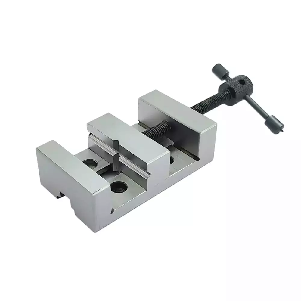 Buyohlic International Mini Steel Vice Precision Ground 2 inch (50 mm) Jaw Width for Mini Vertical Lathe Milling Slides 90 x 50 mm, RY-VP94-6DYG