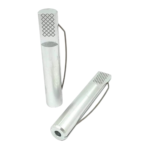 A.D INTERNATIONAL Bench Dog Spring Loaded Hold Down with 3/4 inch (19 mm) Diameter 4-3/8 inch (111.1 mm) Length and Anodized Aluminium Body, W2-P4YF-2LQU (Set of 2)