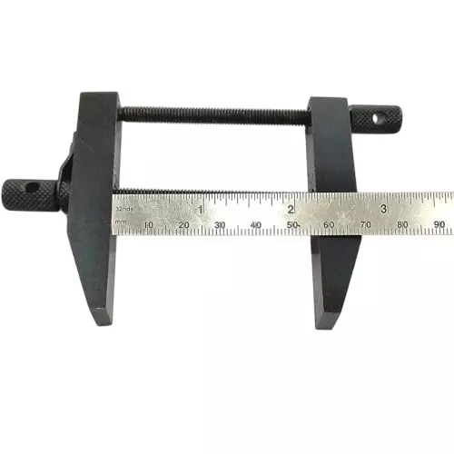 A.D INTERNATIONAL Toolmaker's Parallel Clamps Vice Tool Steel Body and 3 Inch (75 mm) Jaw Width for DIY Craft Wood Working, MY-LHV1-FGEQ