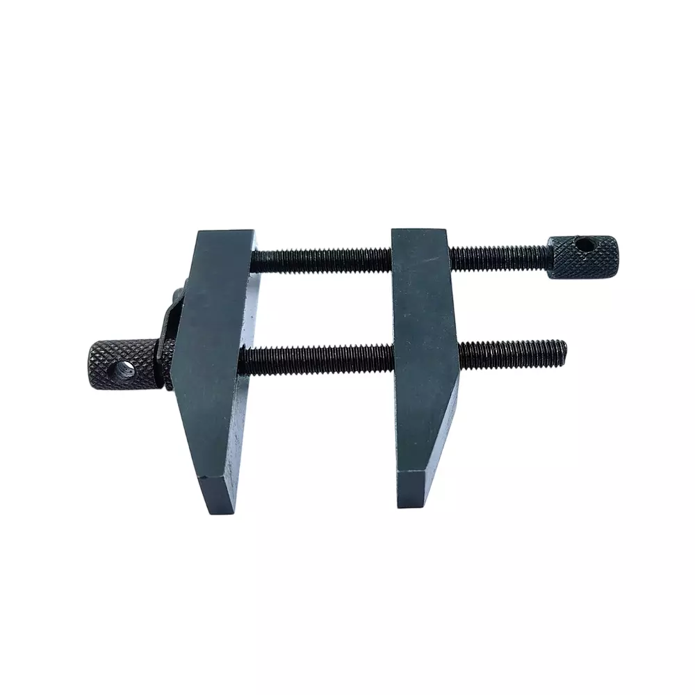 A.D INTERNATIONAL Tool Maker Parallel Clamp Size 2.5 inch (63.5 mm) with Epoxy Black Finish Tool Steel Body, HV-7Z9O-PRXE